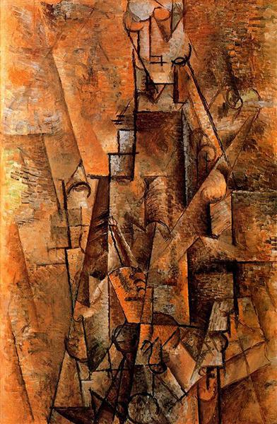 Pablo Picasso Classical Oil Painting Clarinet Cubism - Click Image to Close